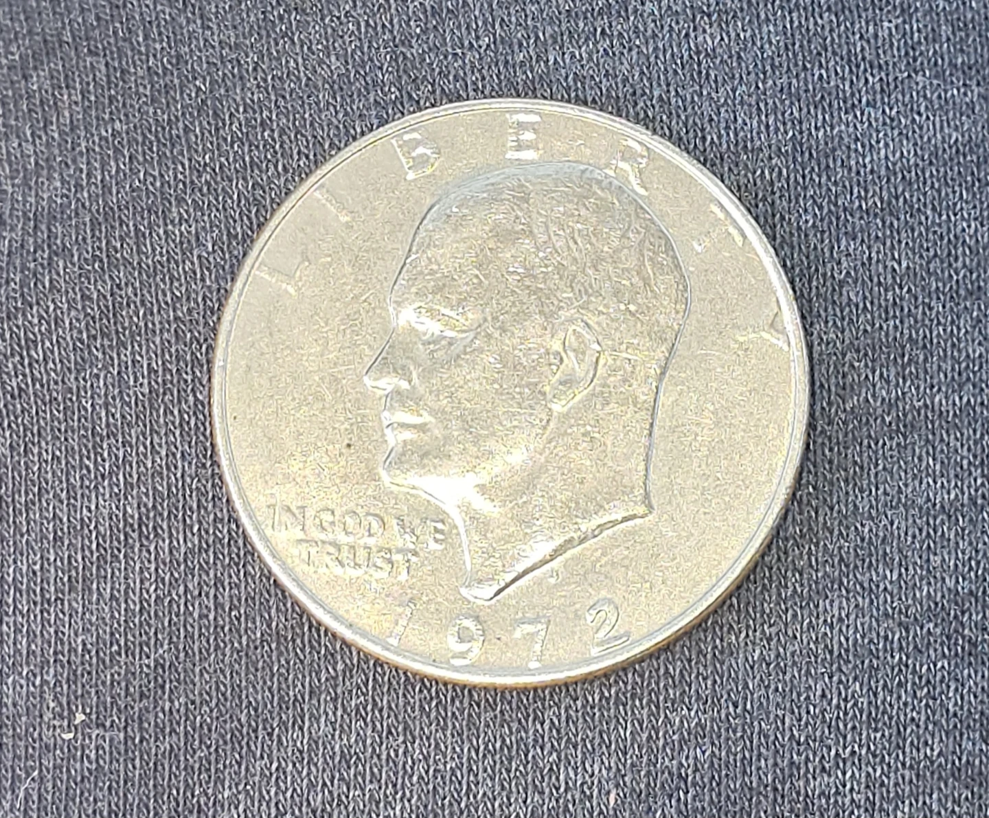 1972 Dwight D Eisenhower $1 Silver Coin - photo 2