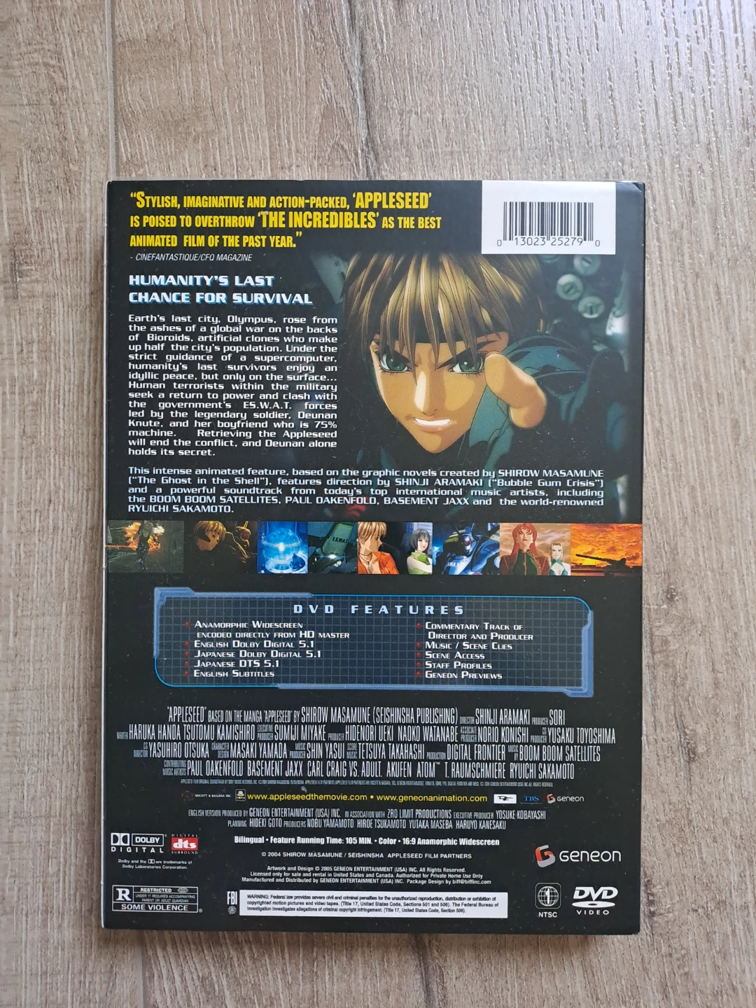 Appleseed DVD - photo 2