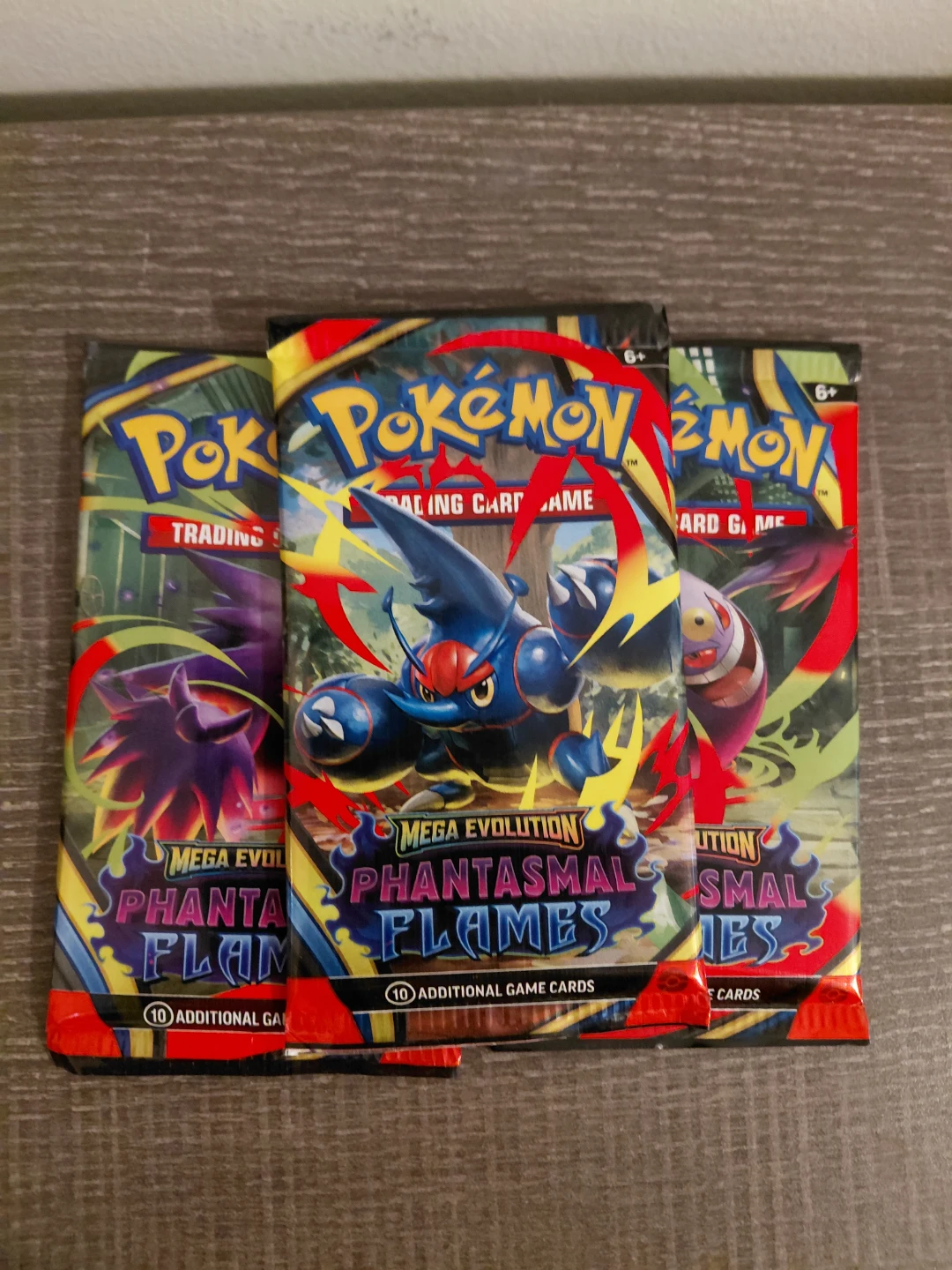 Pokémon Phantasmals Flames Trading Card Packs