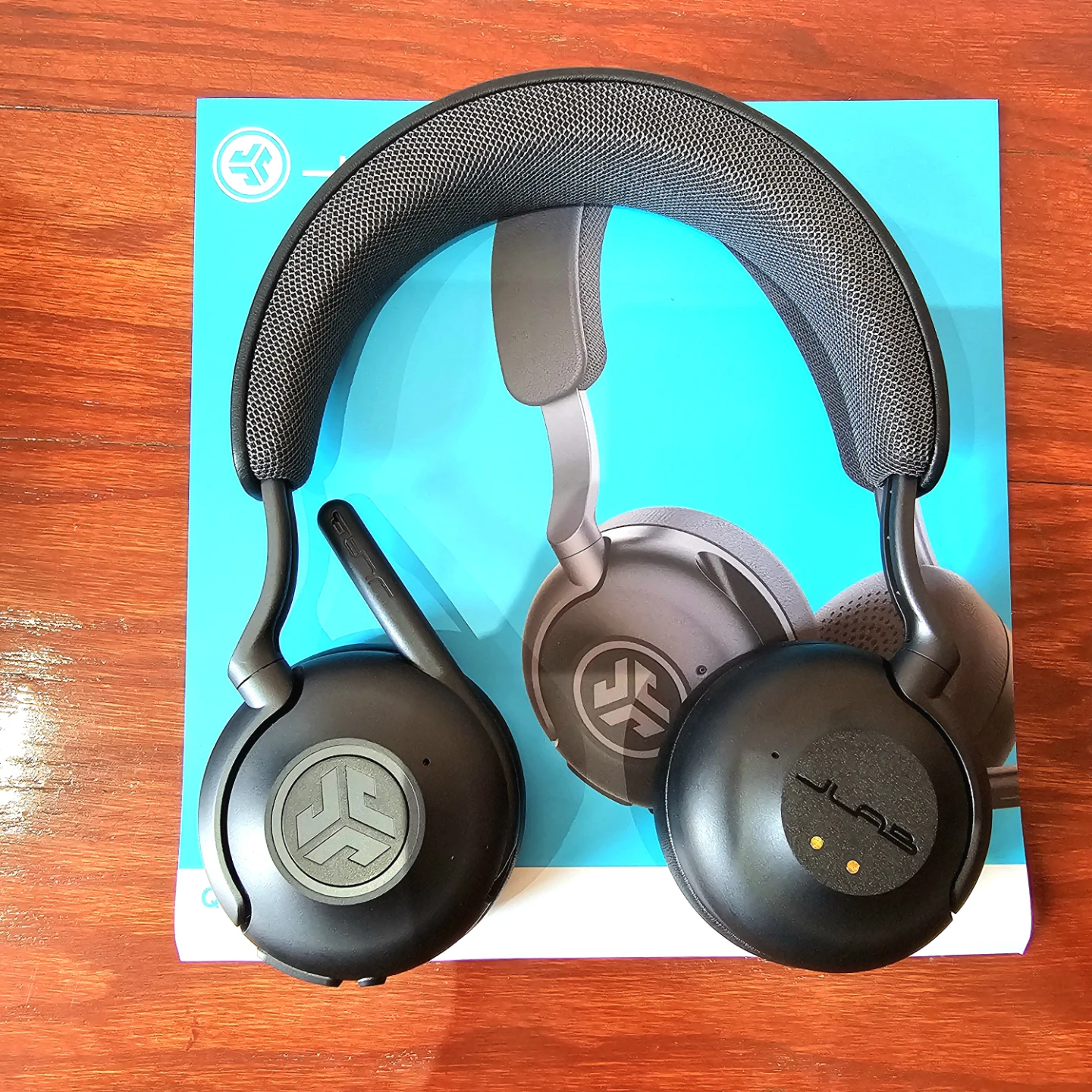 JLab Epic Work Wireless Bluetooth Headset w/ Mic, ANC & Charging - photo 2