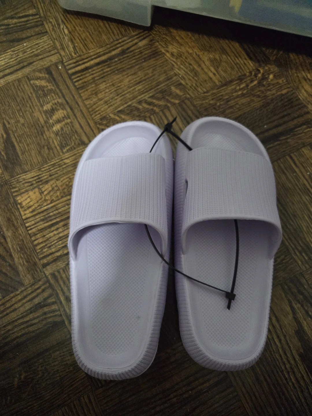 Light Purple Slide Sandals