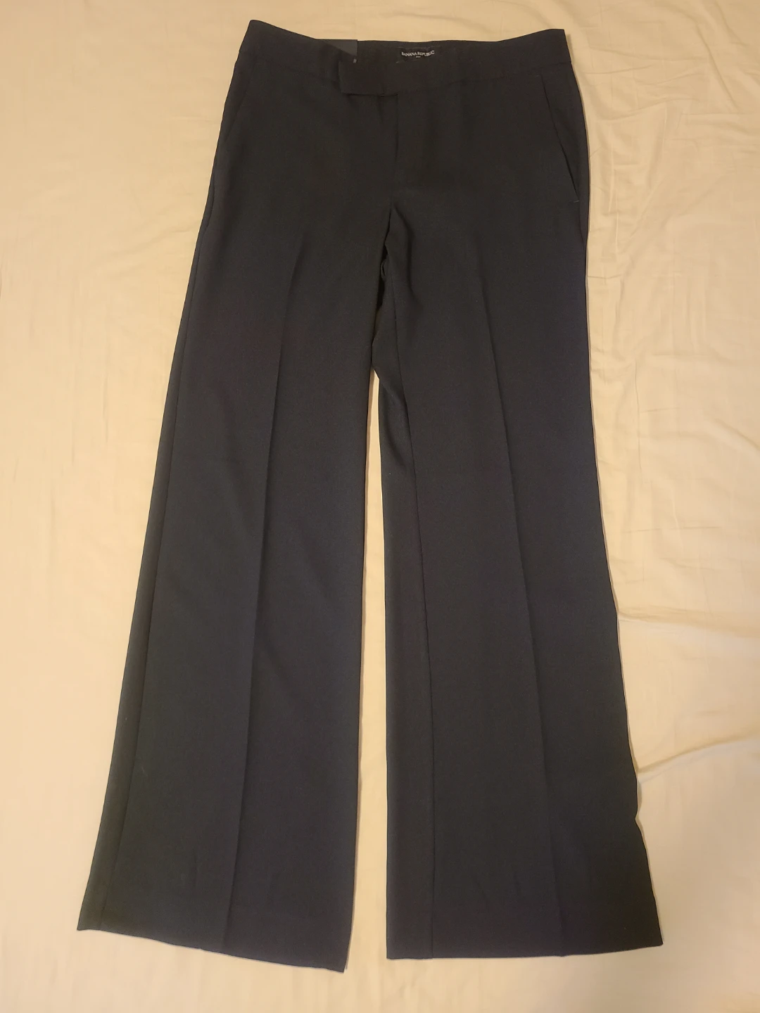 BNWT Banana Republic Black Wide Leg Pants Size 6 - photo 3