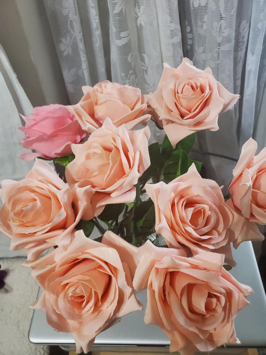 Peach Rose Arrangement - photo 3