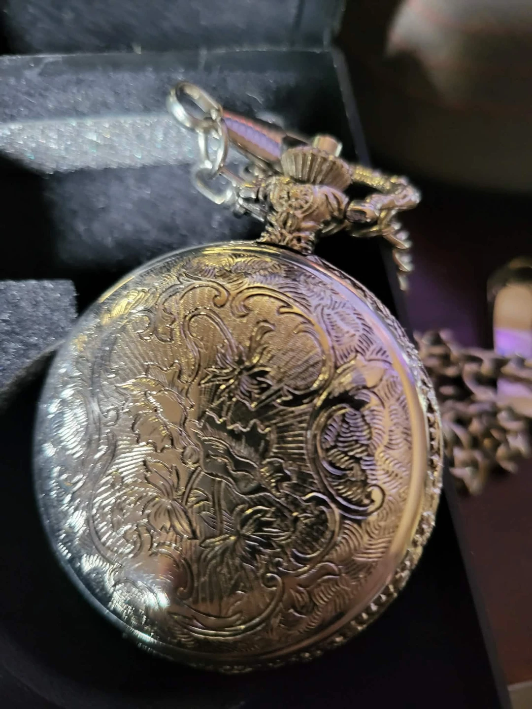 Westclox Pocket Watch with Chain - photo 3