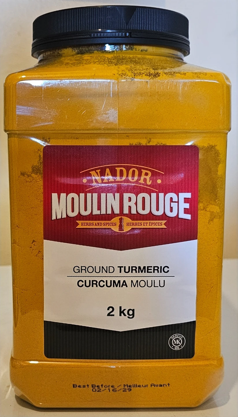 Nador Moulin Rouge Ground Turmeric 2kg