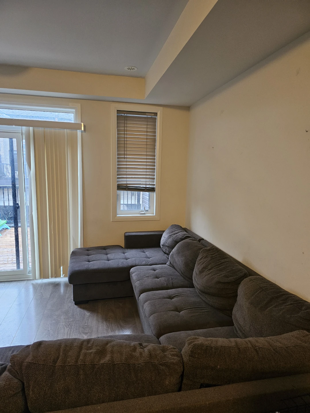 Dark Grey Sectional Sofa - photo 2