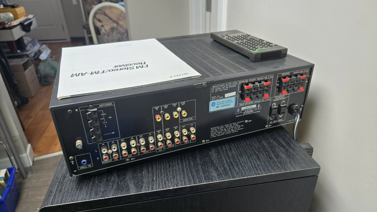 Sony Reciever/Amp with Remote - photo 5