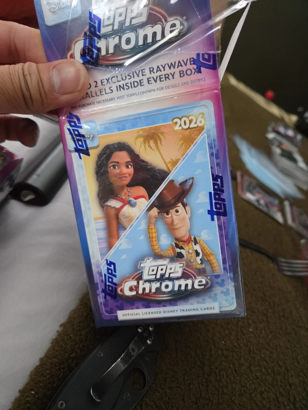 Topps Chrome 2026 Disney Trading Card Pack