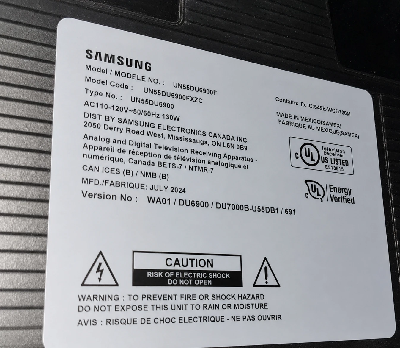 Samsung 55" Smart TV - photo 2
