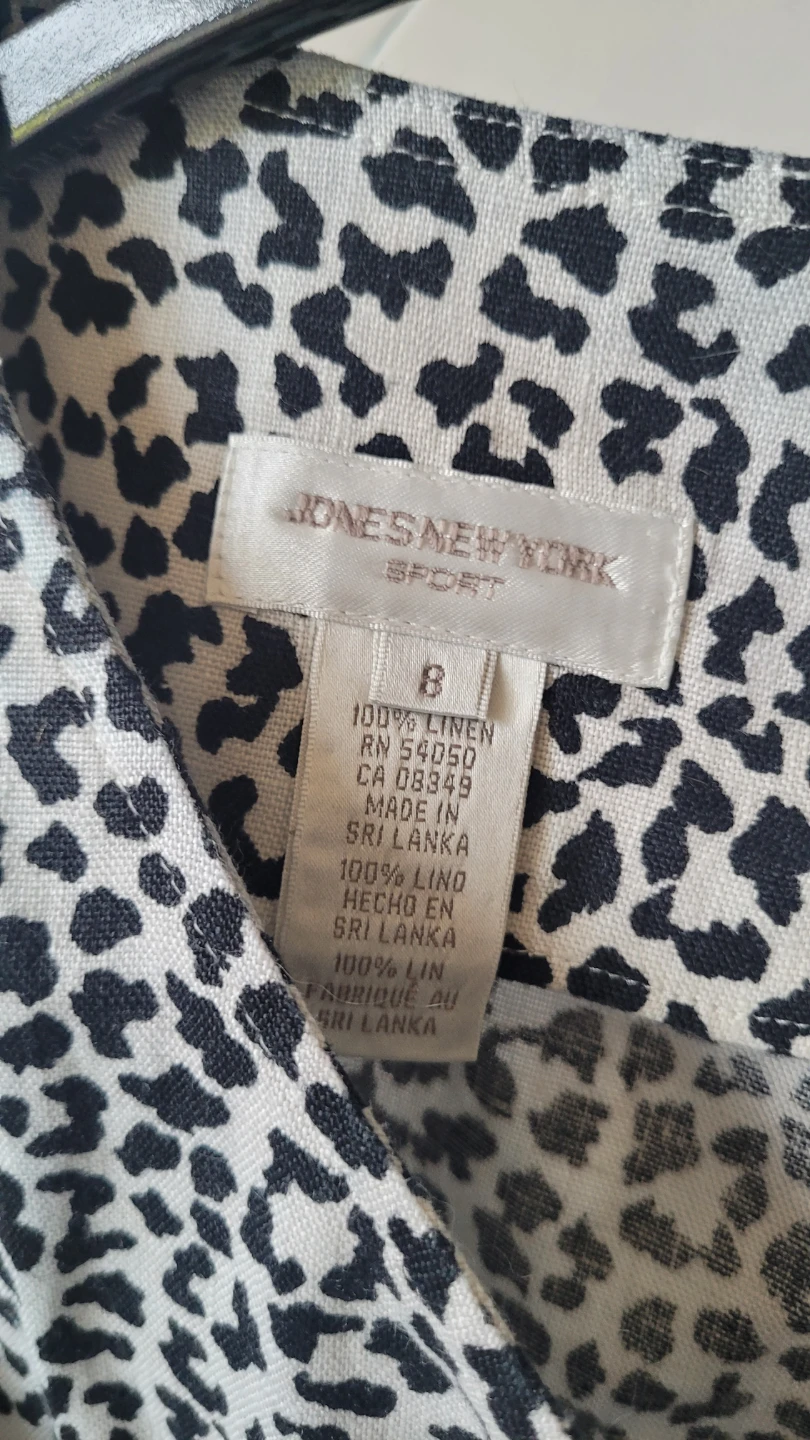 Jones New York  Linen Tank Top Size 8 - photo 3