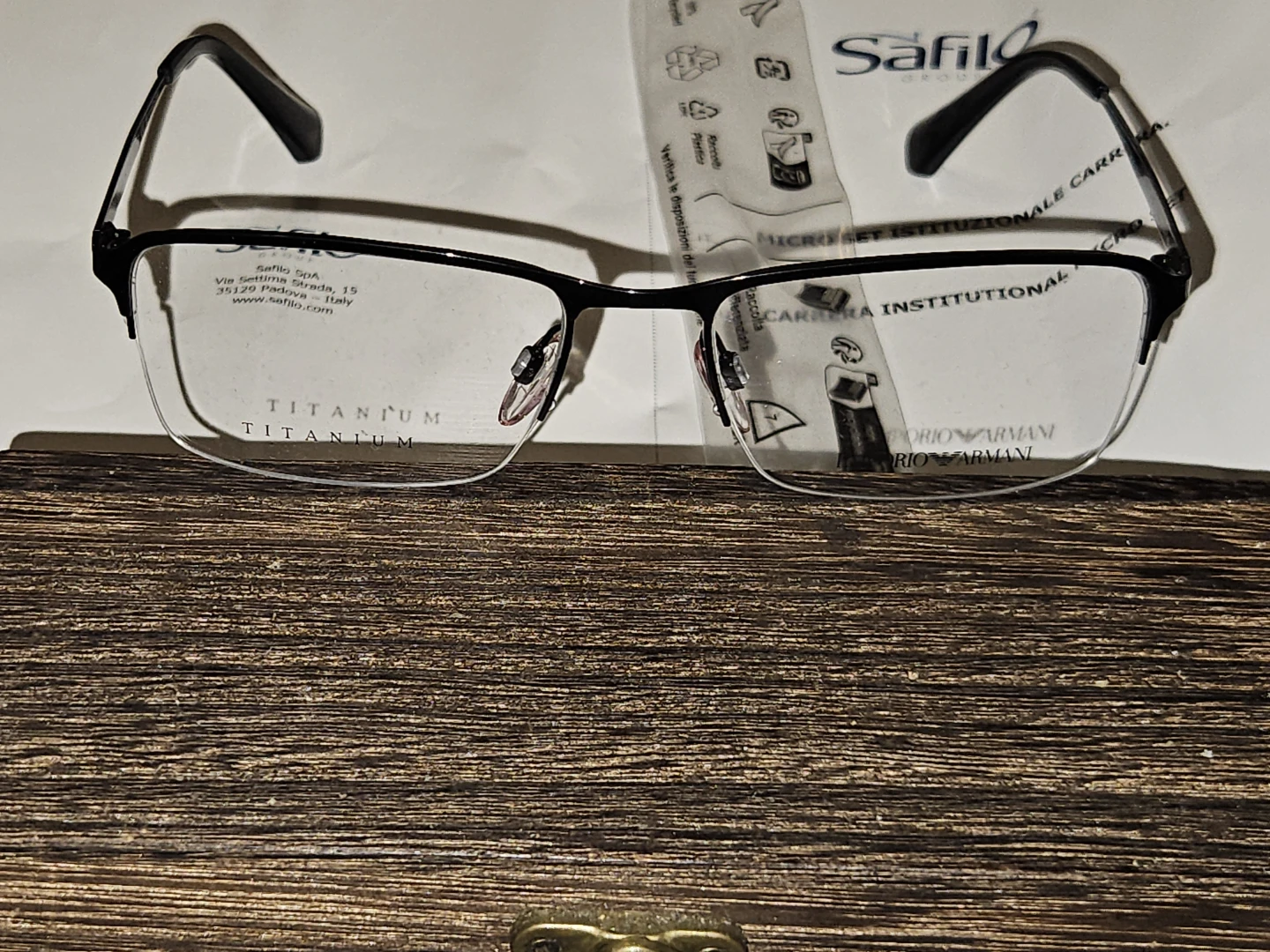 EMPORIO ARMANI GLASSES FRAME