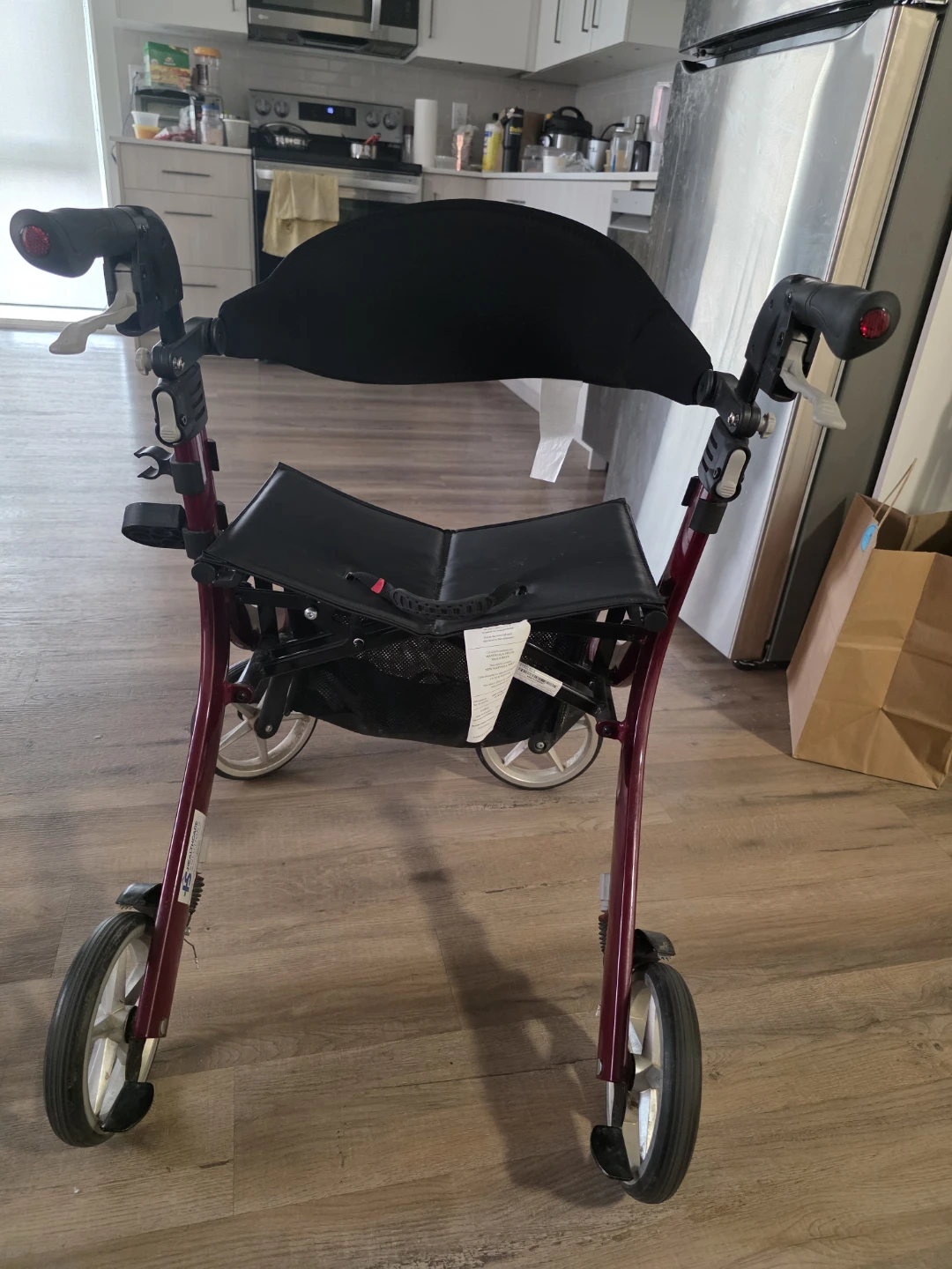 Amyllor Rolling Walker with Seat - photo 2