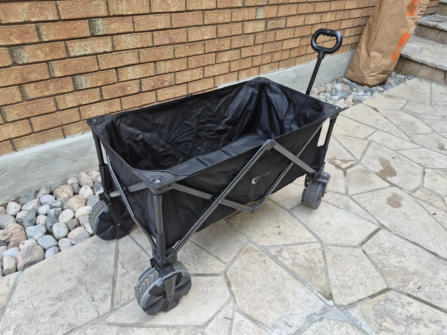 Amazing Black Folding Outdoor Utility Wagon