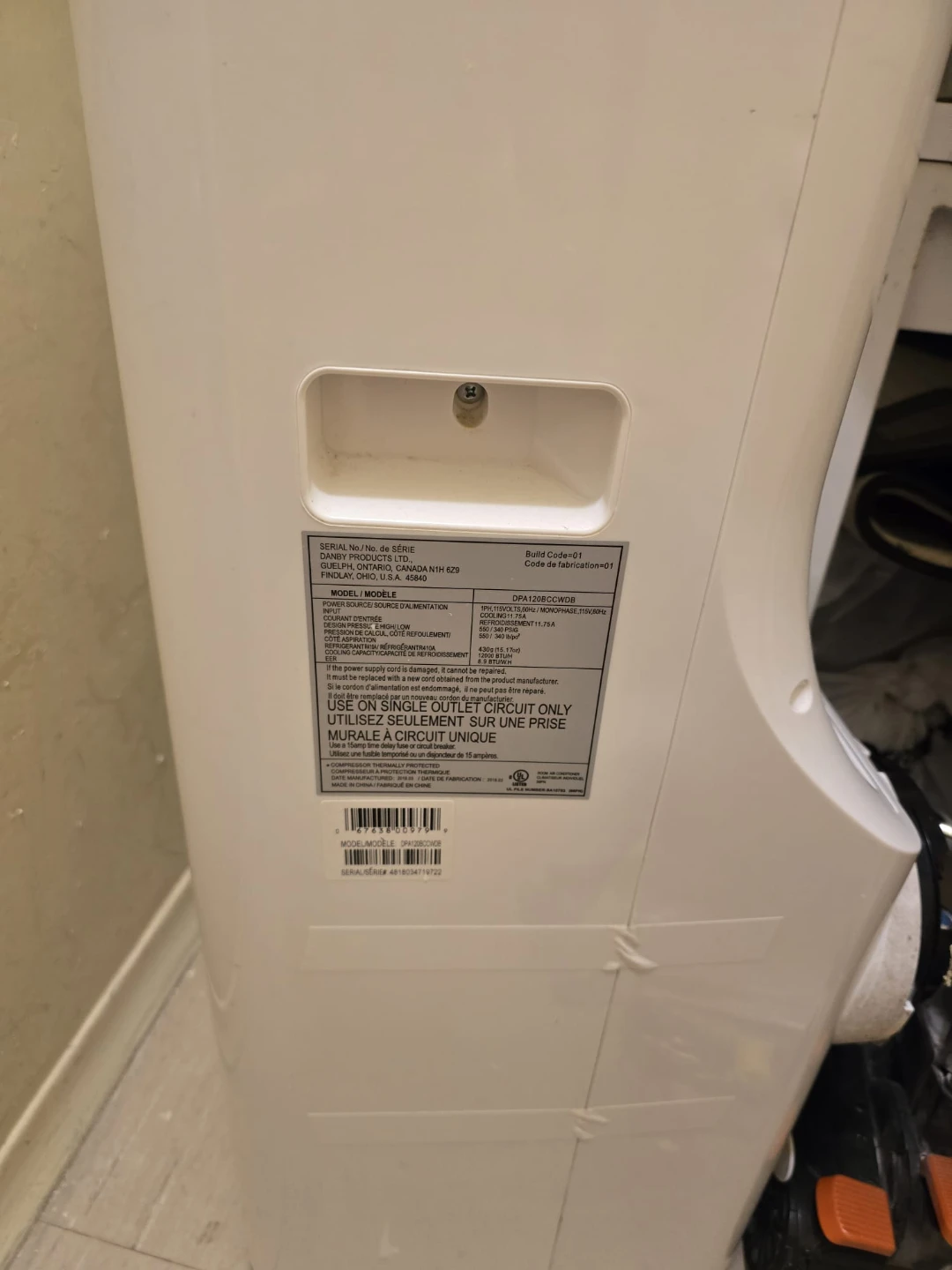 Danby Portable Air Conditioner - photo 3
