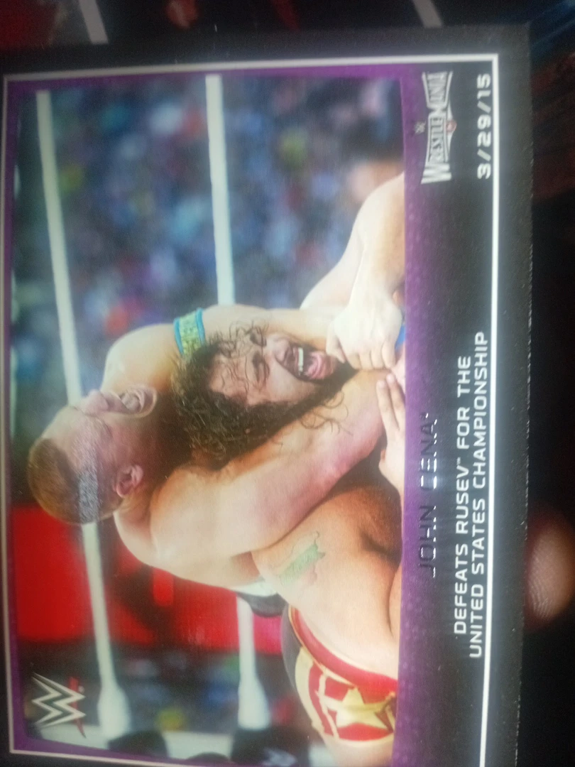 WWE Trading Cards - Chyna, John Cena, Kurt Angle, The Rock - photo 4