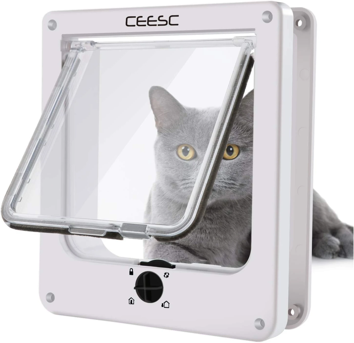 CEESC Cat Door with 4 Modes - photo 2