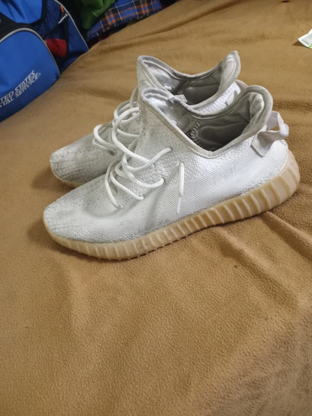 Adidas Yeezy Boost 350 V2 White Sneakers - photo 3