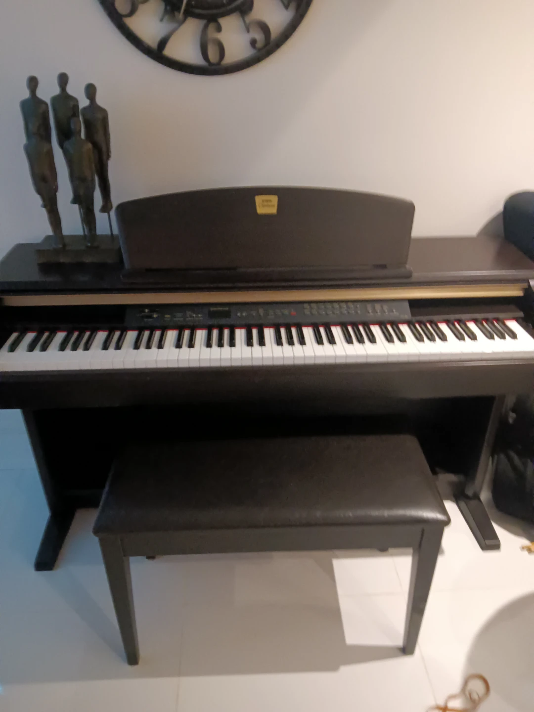 Yamaha Digital Piano and Bench