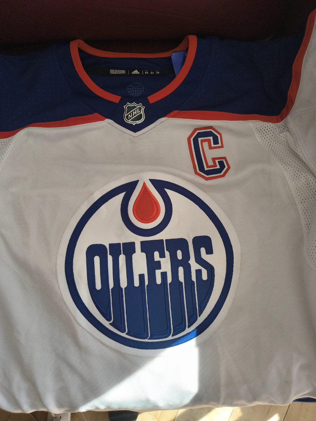 Adidas Edmonton Oilers NHL Hockey Jersey - McDavid #97 - photo 2