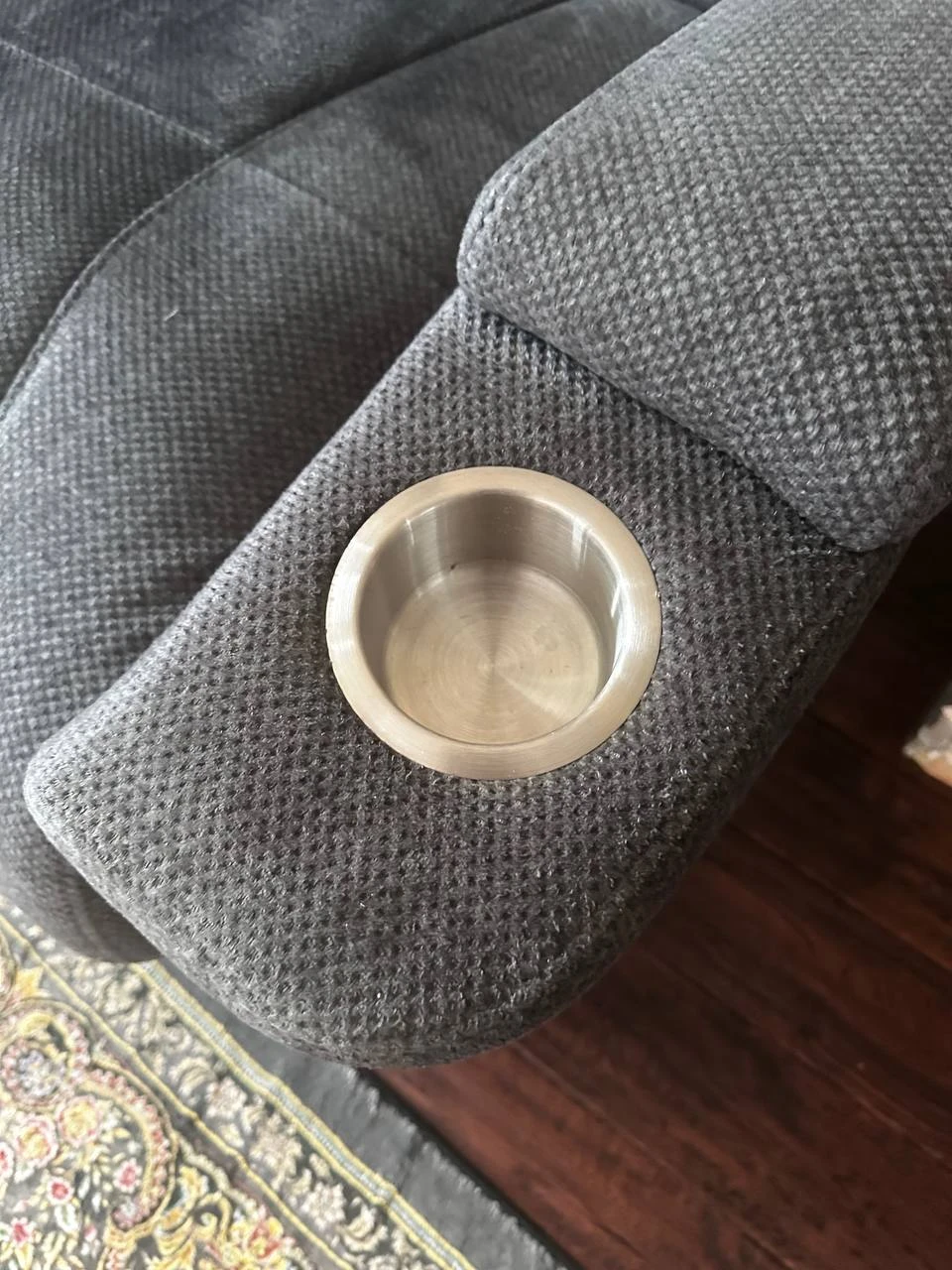 URGENT SELL, Grey Reclining Sofa Set – Very Comfortable, OBO - photo 5