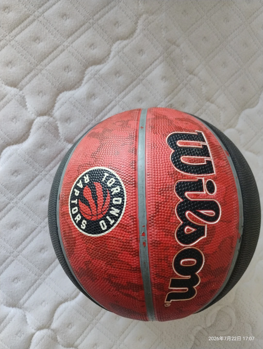 Wilson Toronto Raptors NBA Basketball Size 7