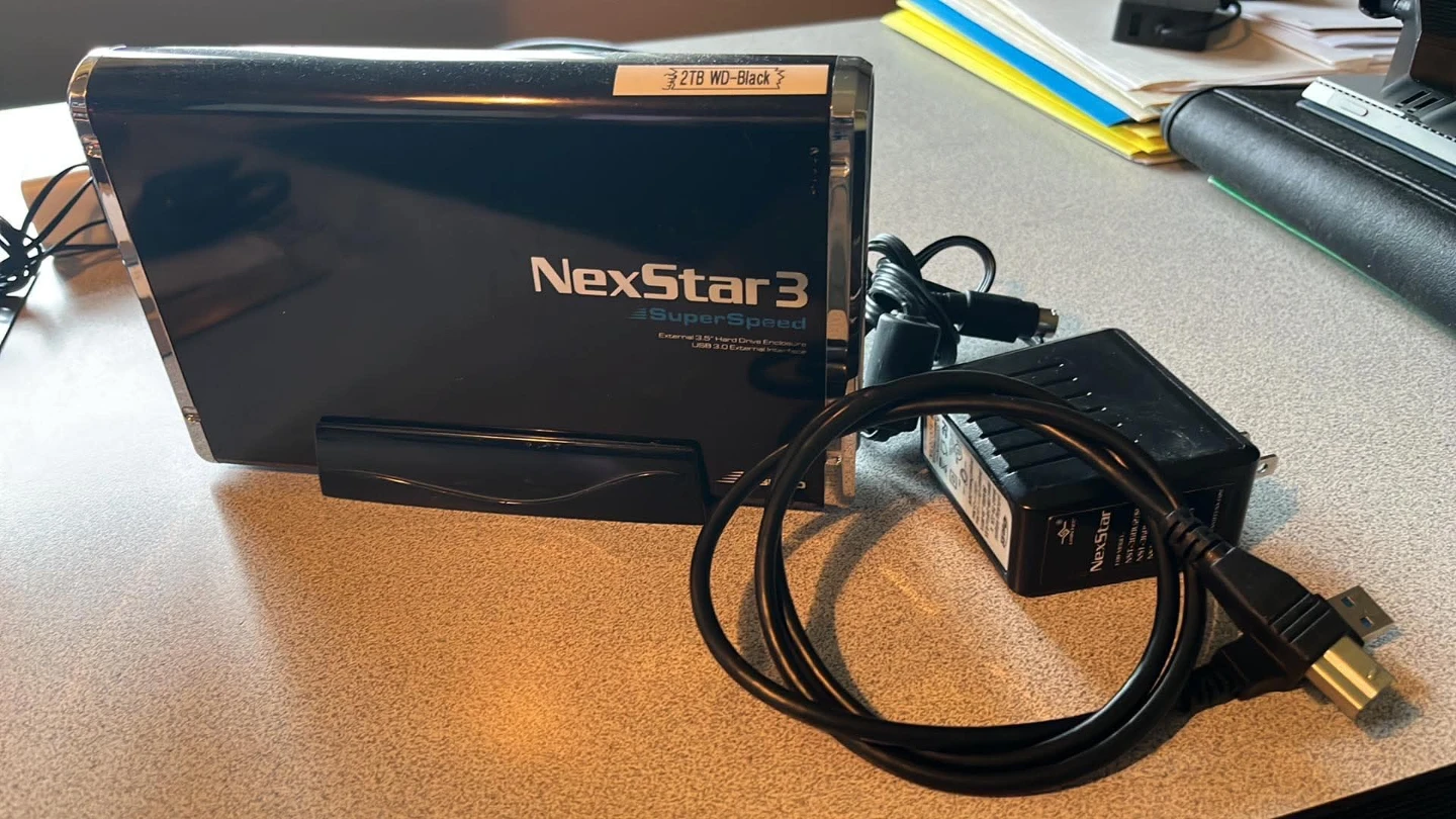NexStar 3 SuperSpeed External 3.5" Hard Drive Enclosure 2TB
