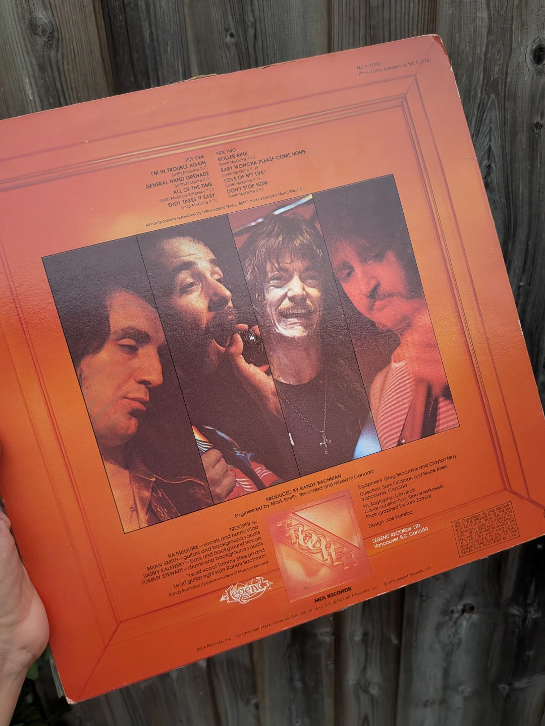 Trooper LP Vinyl Record 1975 - photo 3