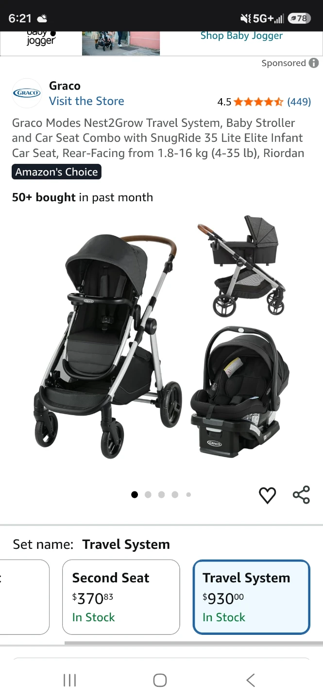 Graco Modes Nest2Grow Travel System