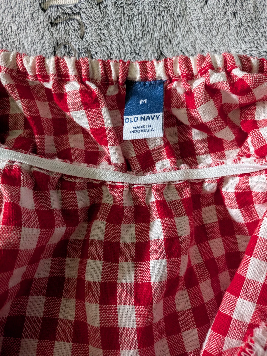 Old Navy Gingham Halter Top - Size Medium