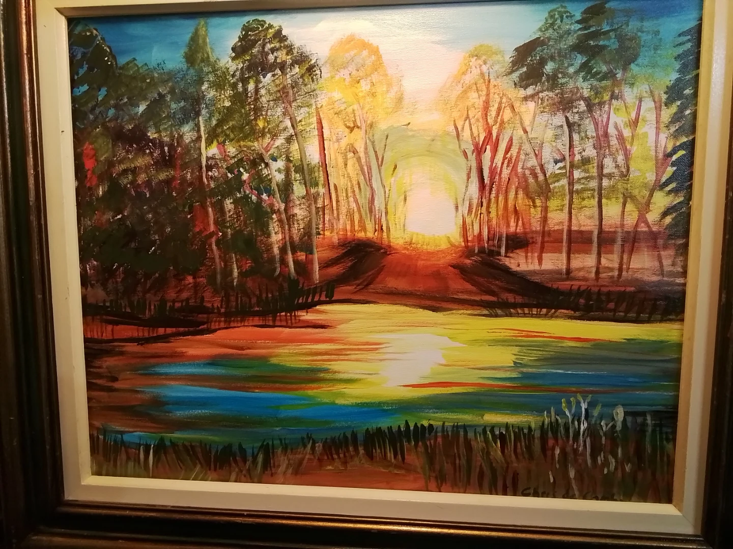 Landscape Painting by Chris De Combe - photo 2