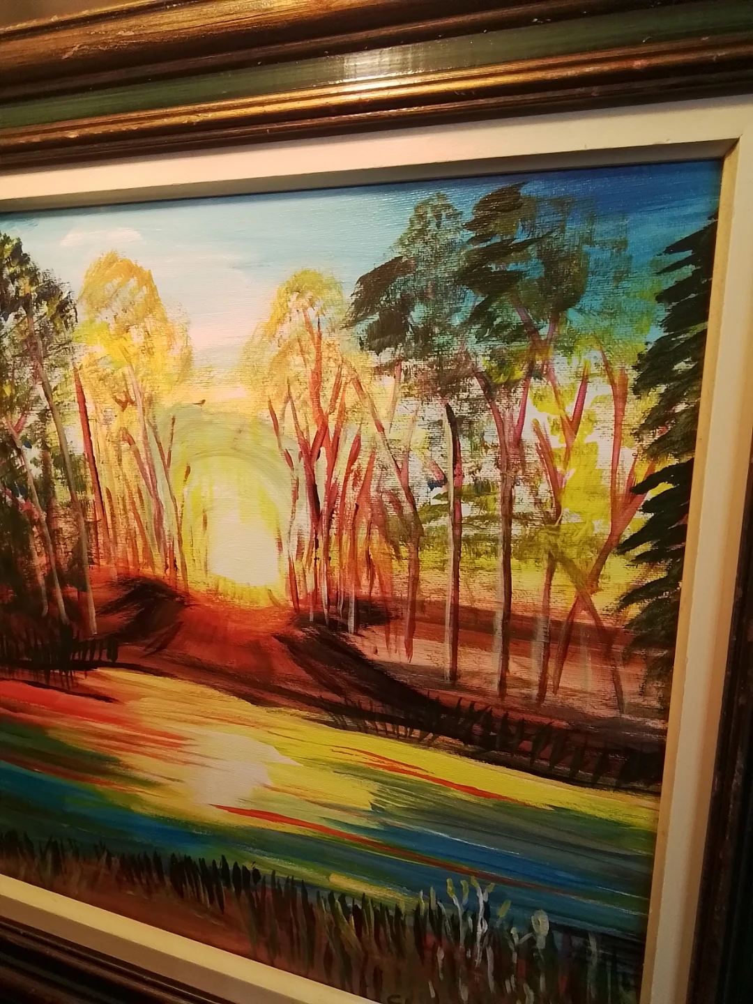 Landscape Painting by Chris De Combe - photo 4