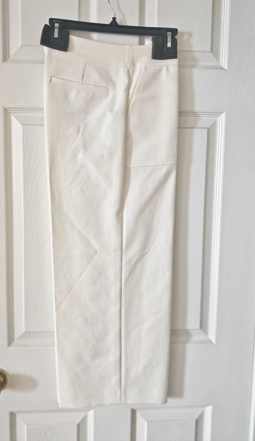 Kate Spade White Cropped Pants Size 8 - photo 4