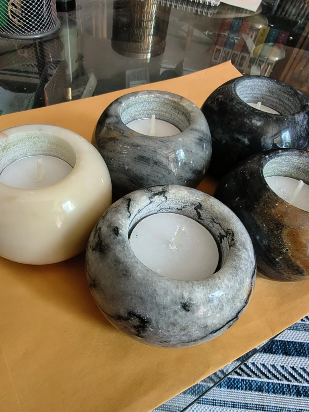 Marble Tealight Holder/Eggs - photo 5