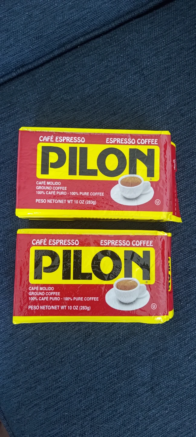 2x Pilon 10 oz Espresso ground coffee unopened