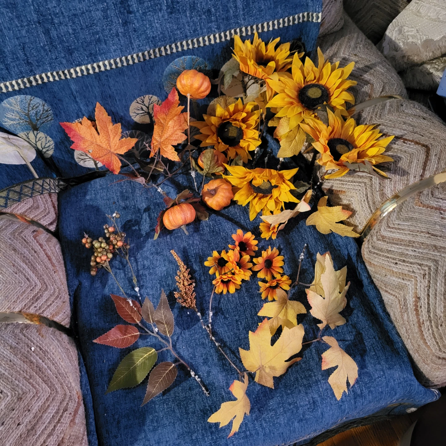 Artificial Fall Decor Set