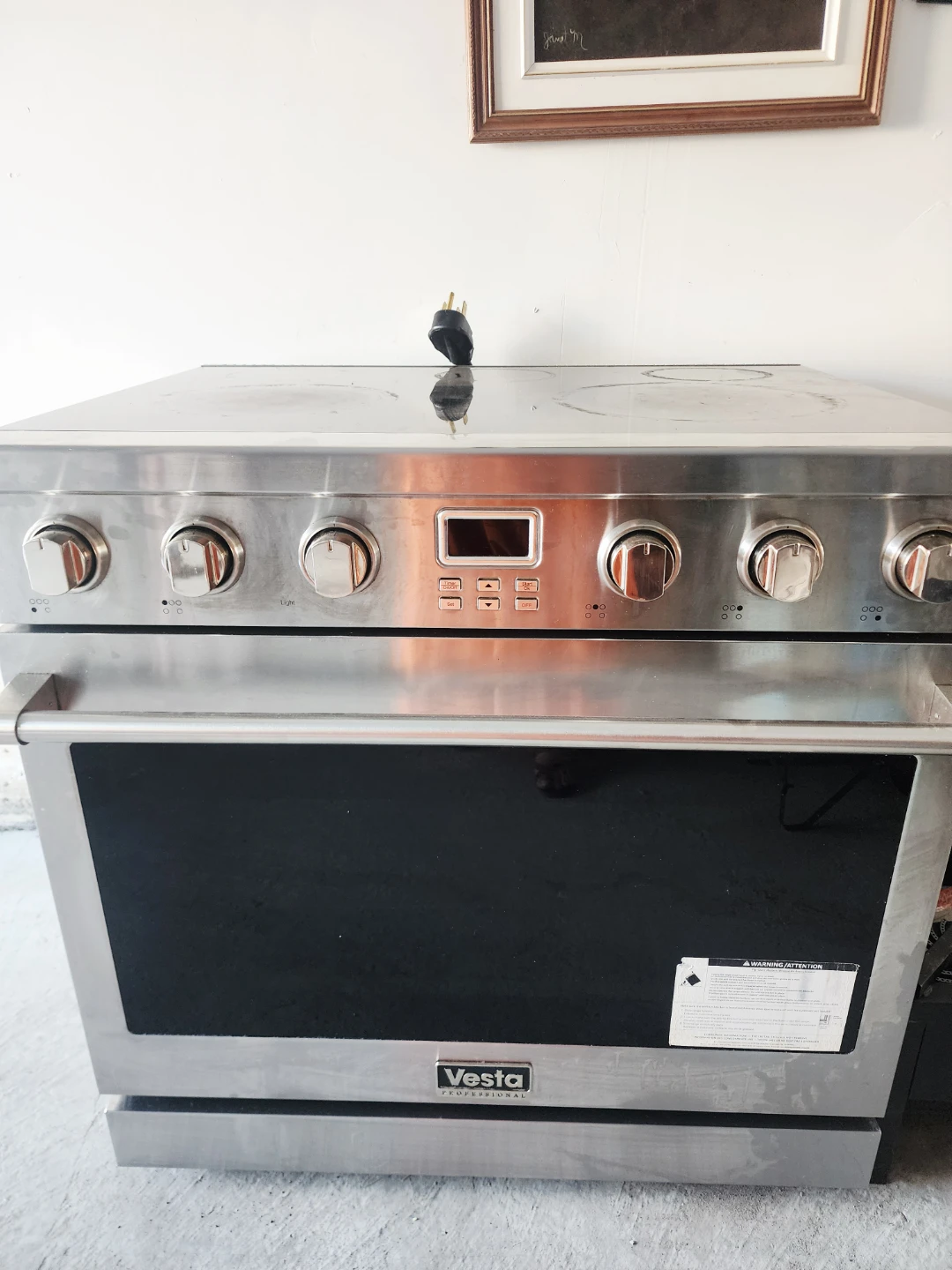 Vesta Professional Stainless Steel Range - photo 4