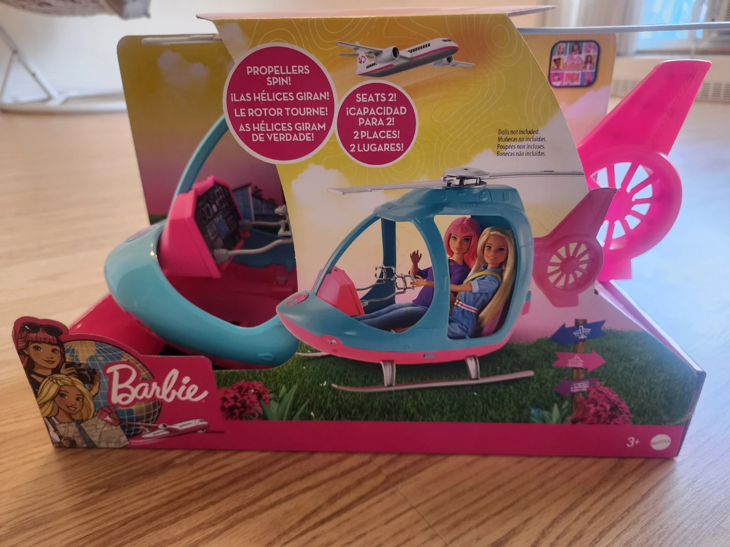 Barbie Helicopter Playset