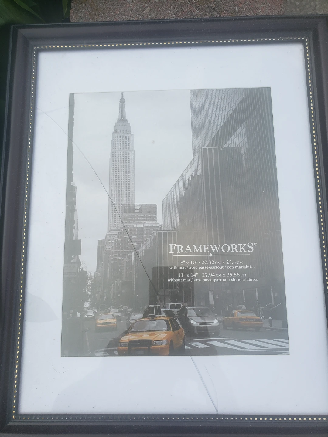 FRAMEWORKS Picture Frame - 8x10 or 11x14