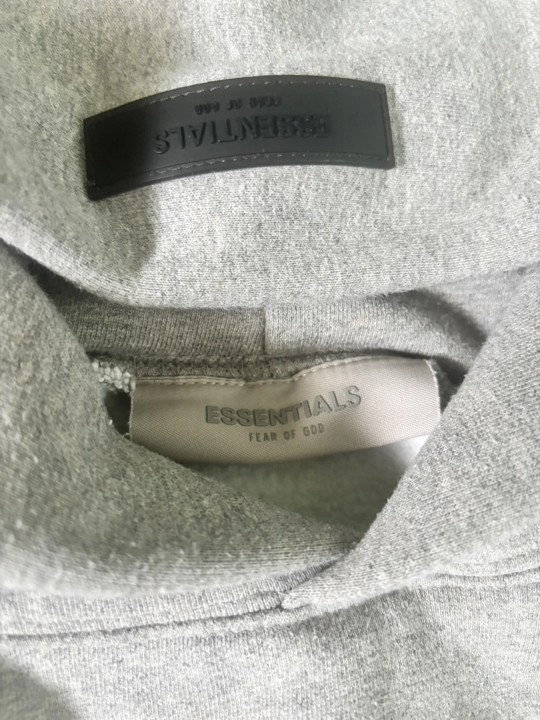 Essentials Fear of God Hoodie Grey Size S