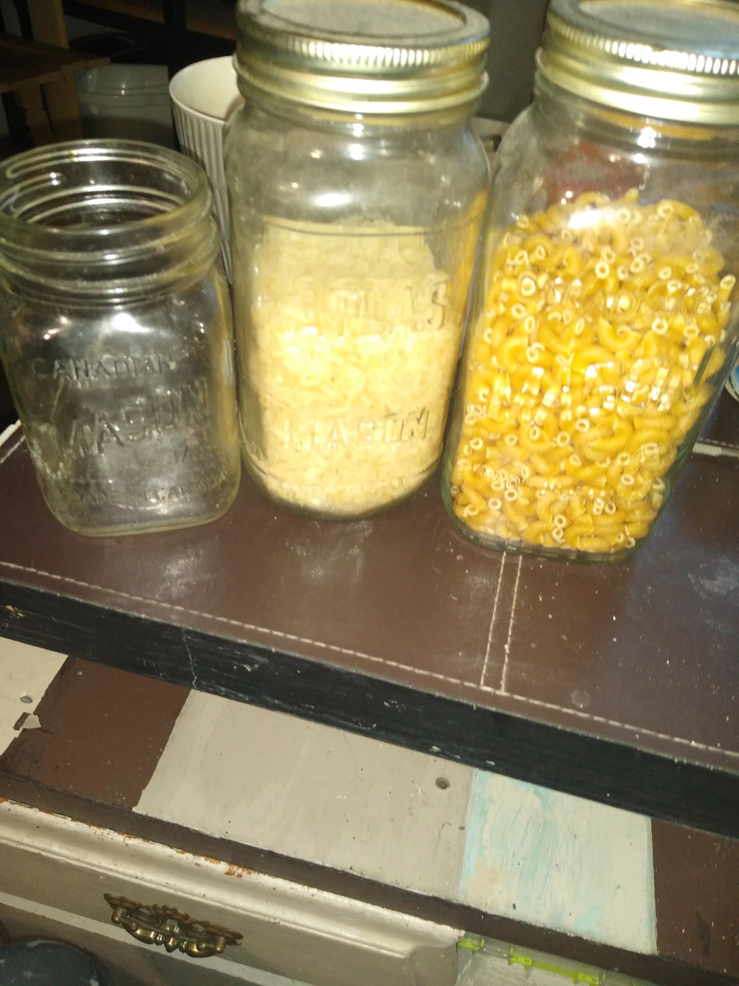 Six large four small mason jars - photo 2