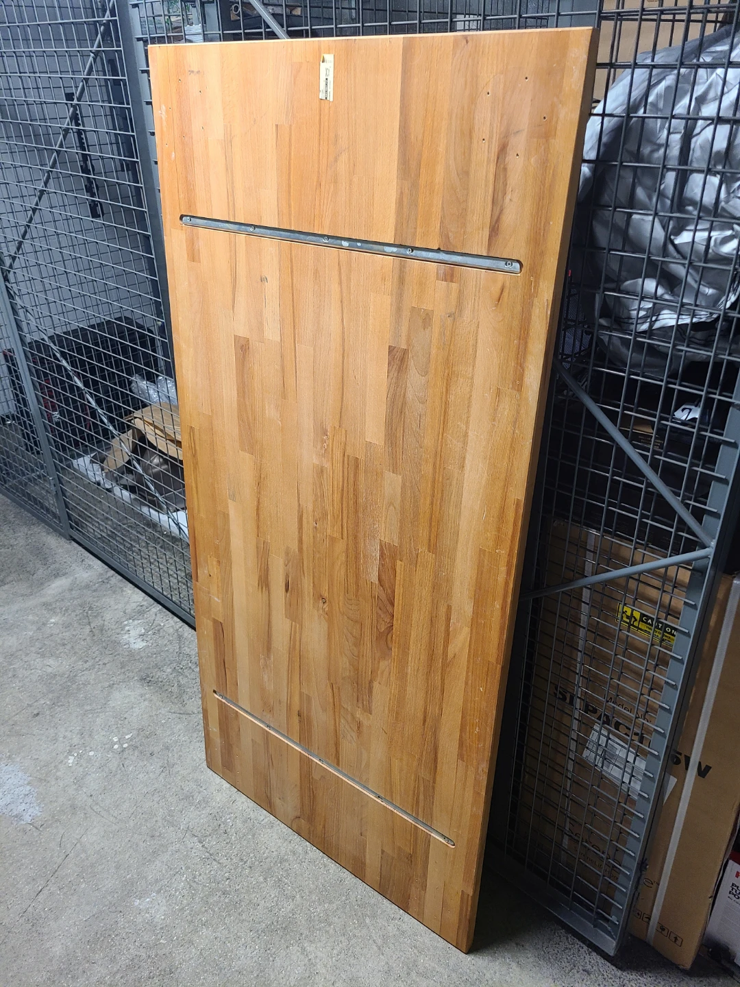 Sturdy IKEA Wooden Table Top (with legs) - photo 2