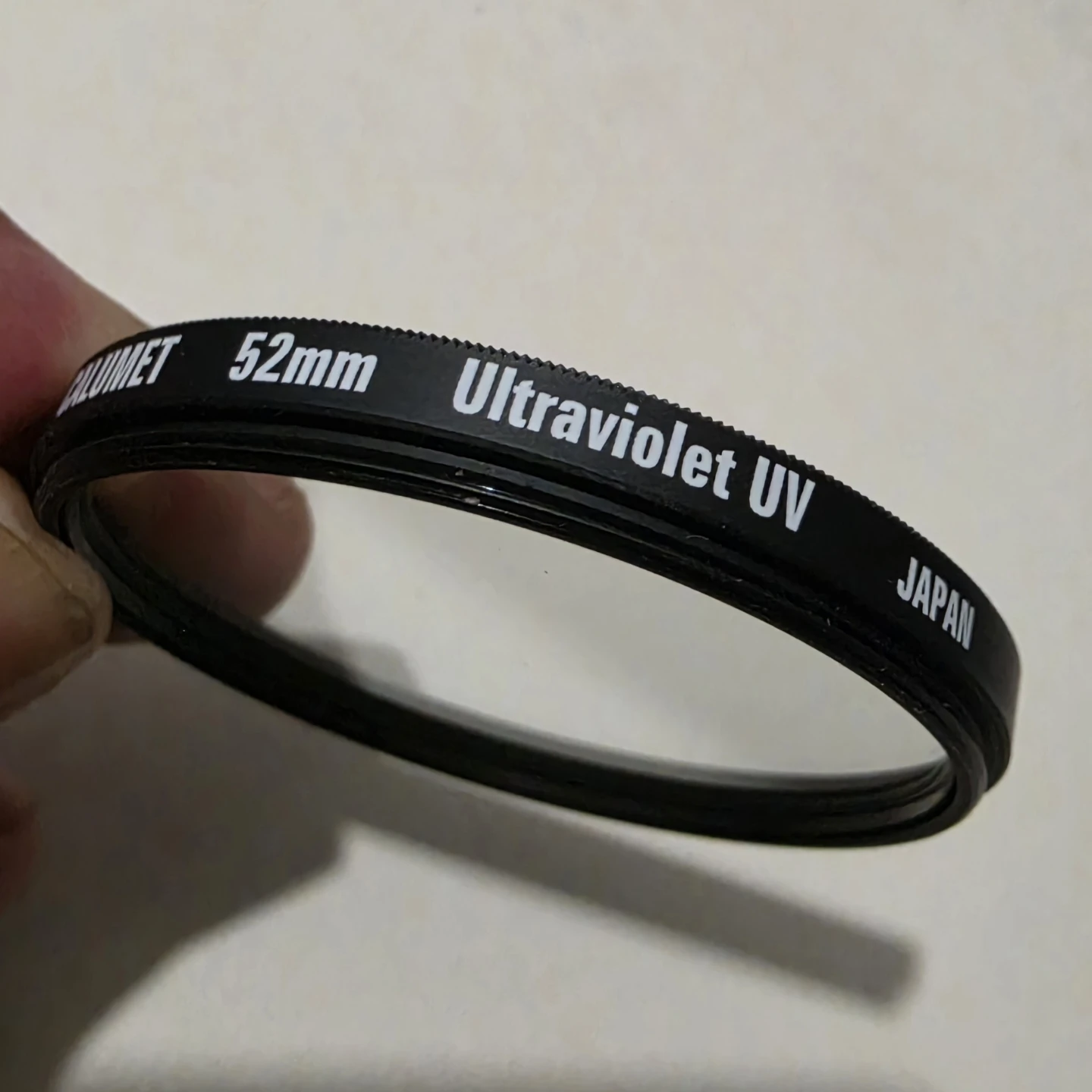 Calumet 52mm Ultraviolet UV Clear Threaded Camera Lens Filter