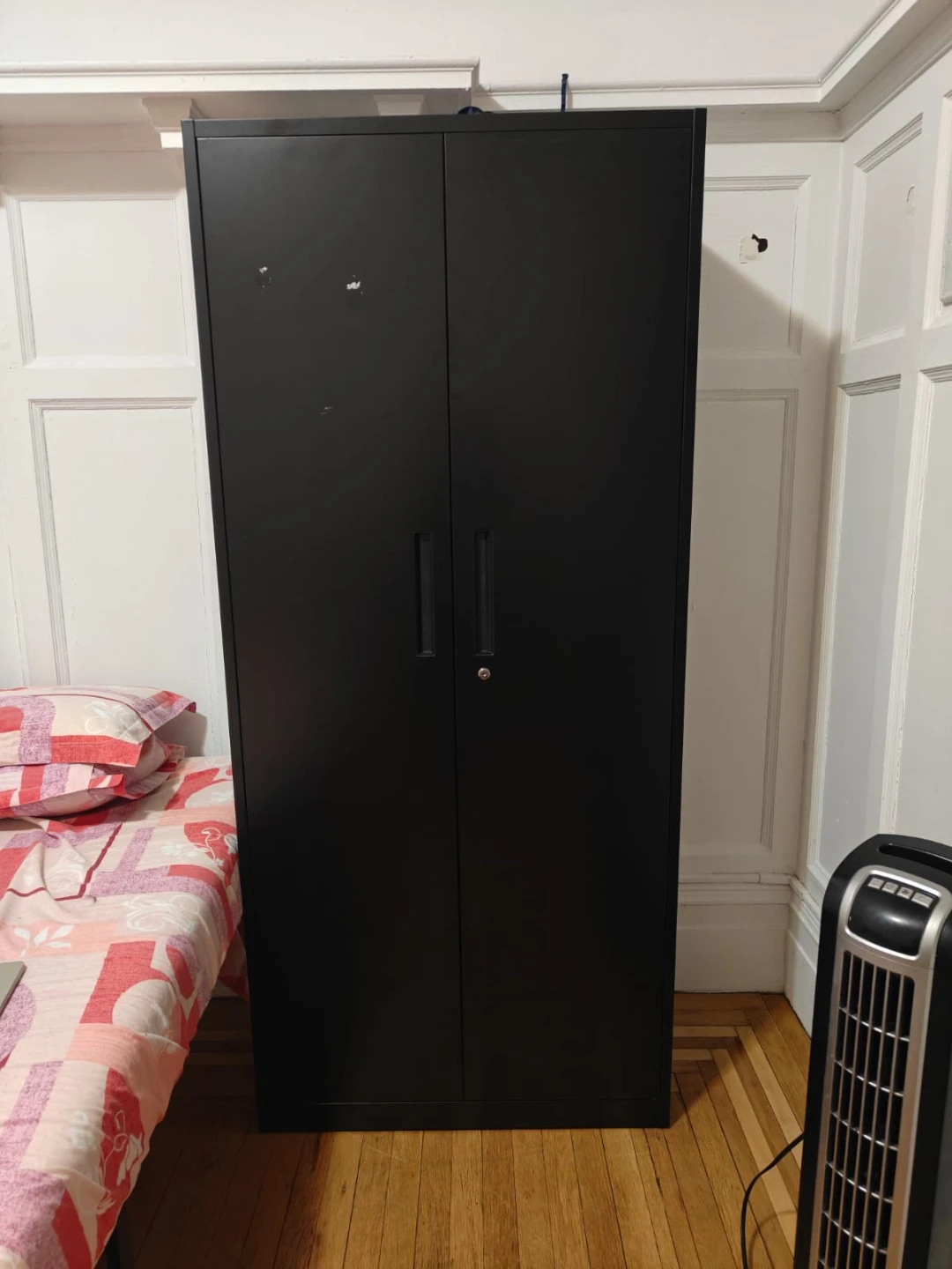 Black Metal Storage Cabinet