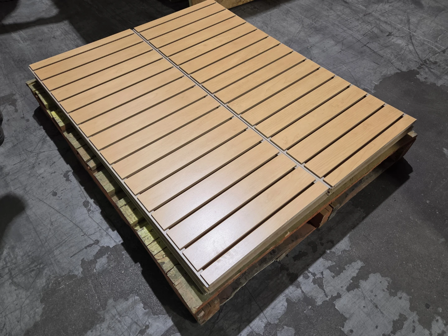 Wood slat panels for display or shelving - photo 3
