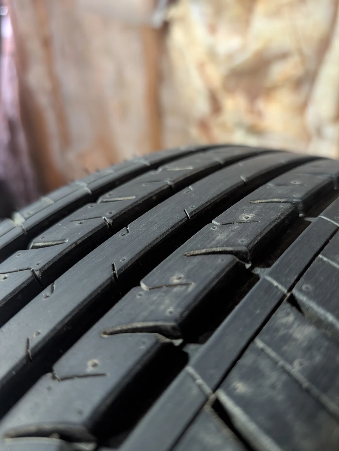 (4)-195/70R14 All Season Tires on 5x100 Steel Rims - photo 2
