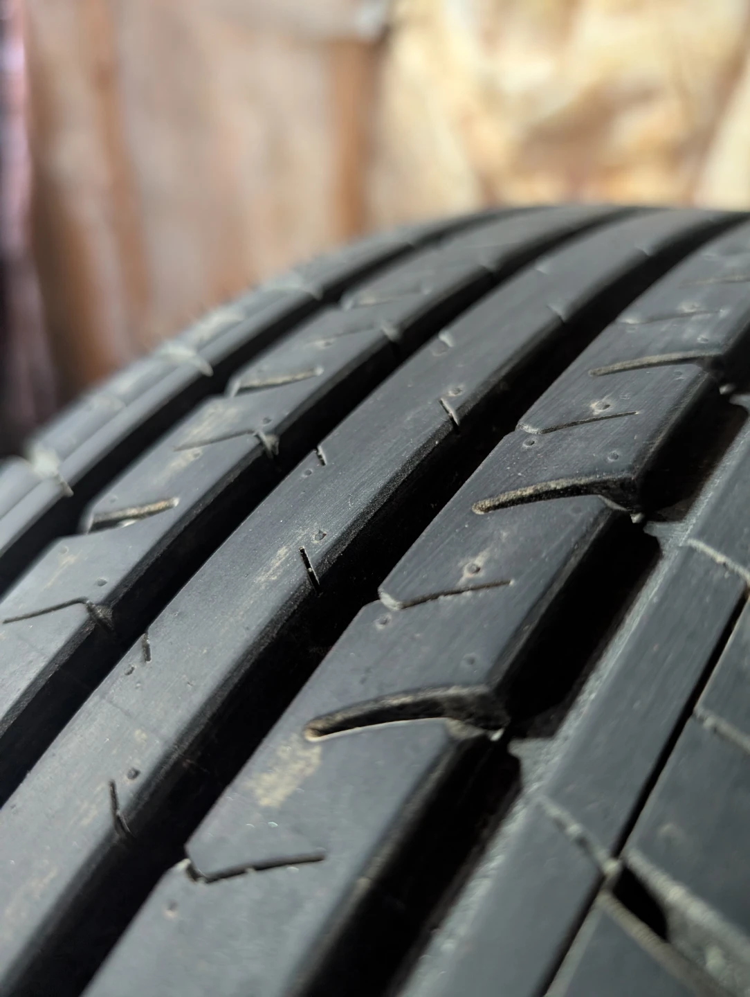 (4)-195/70R14 All Season Tires on 5x100 Steel Rims - photo 4