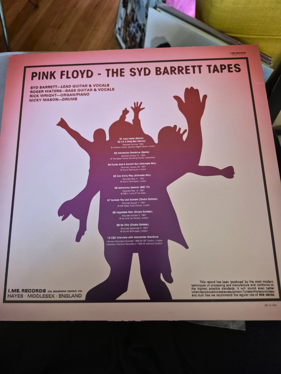 Pink Floyd The Syd Barrett Tapes Vinyl Record - photo 2