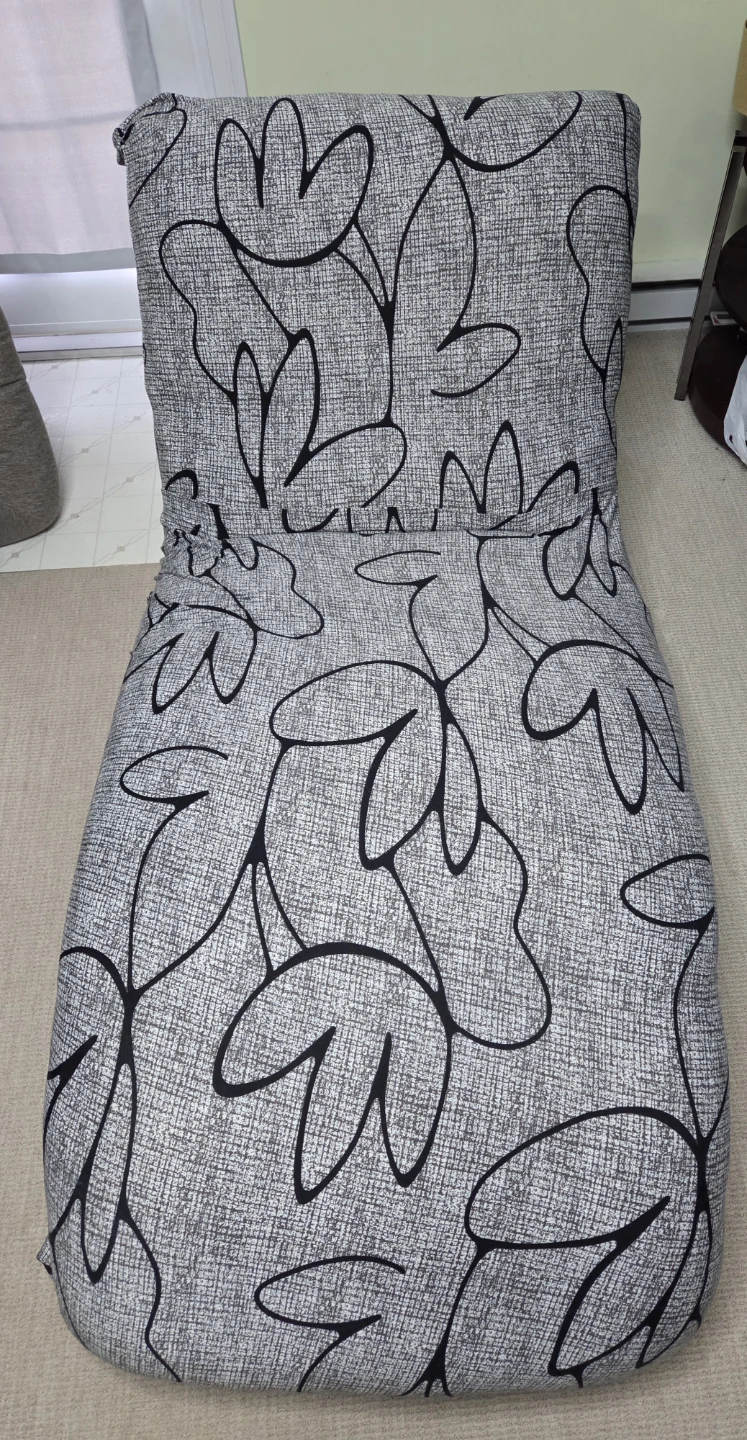Chaise with Funky Cover