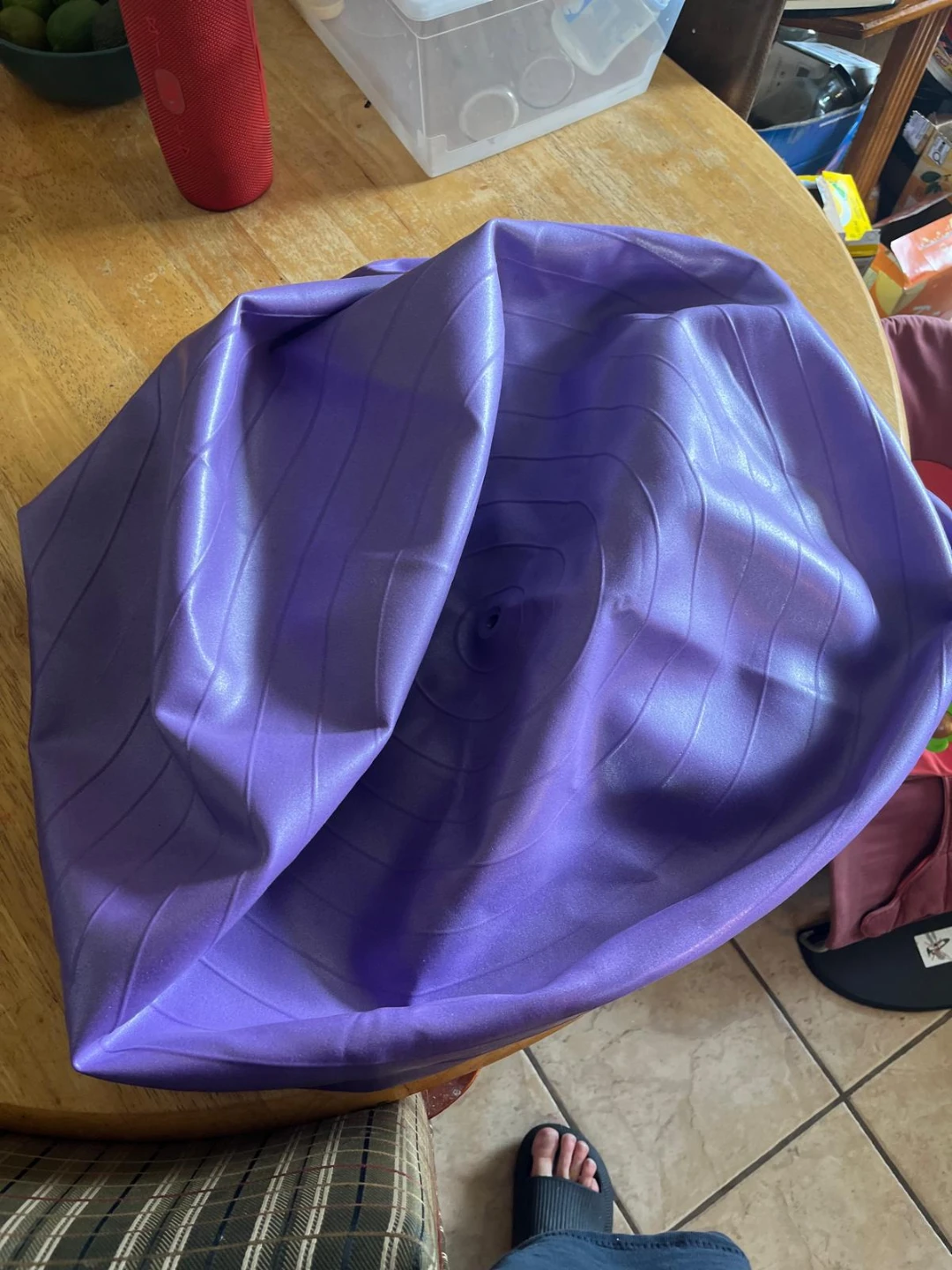 Purple Exercise Ball - photo 3