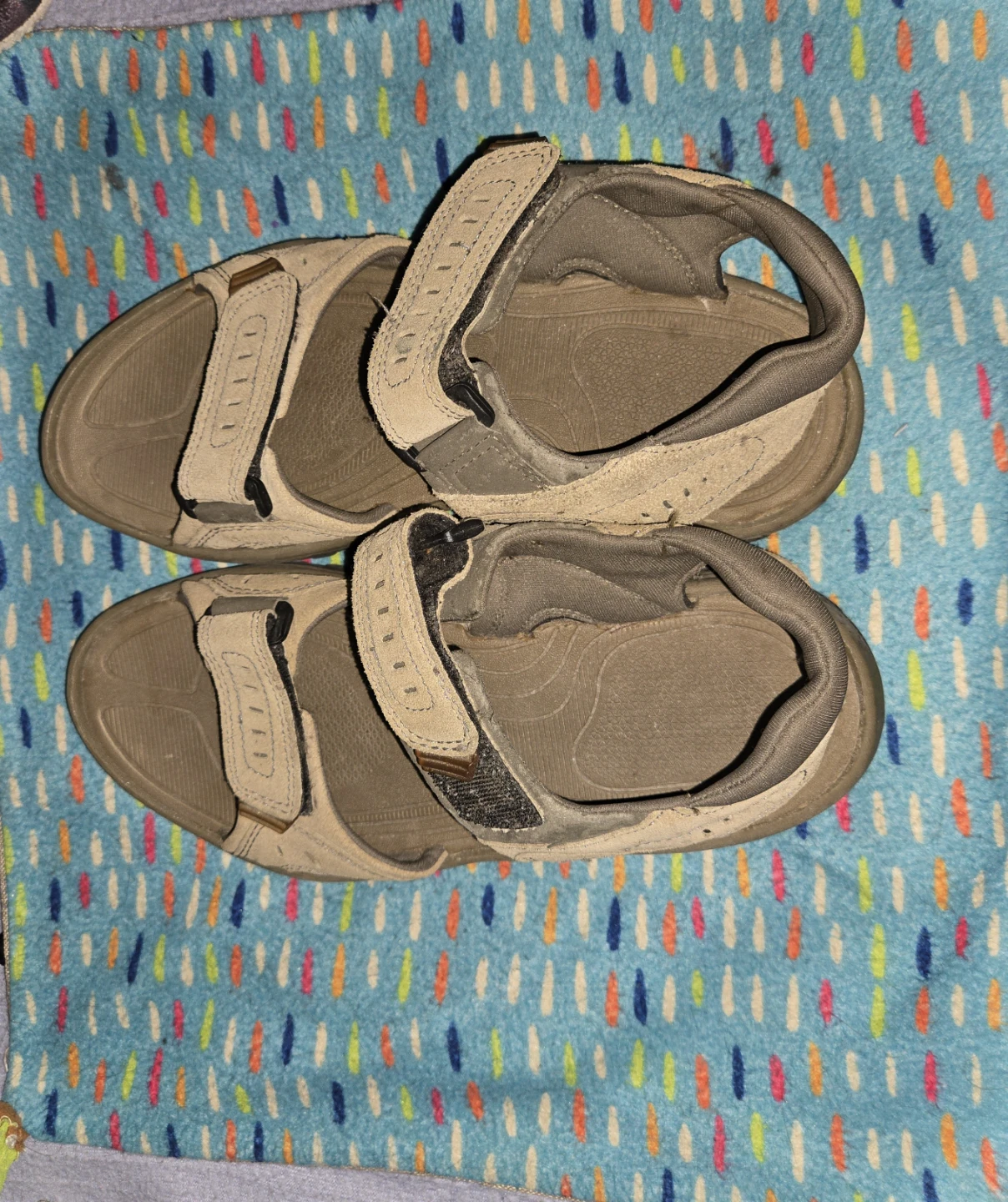 Beige Sandals